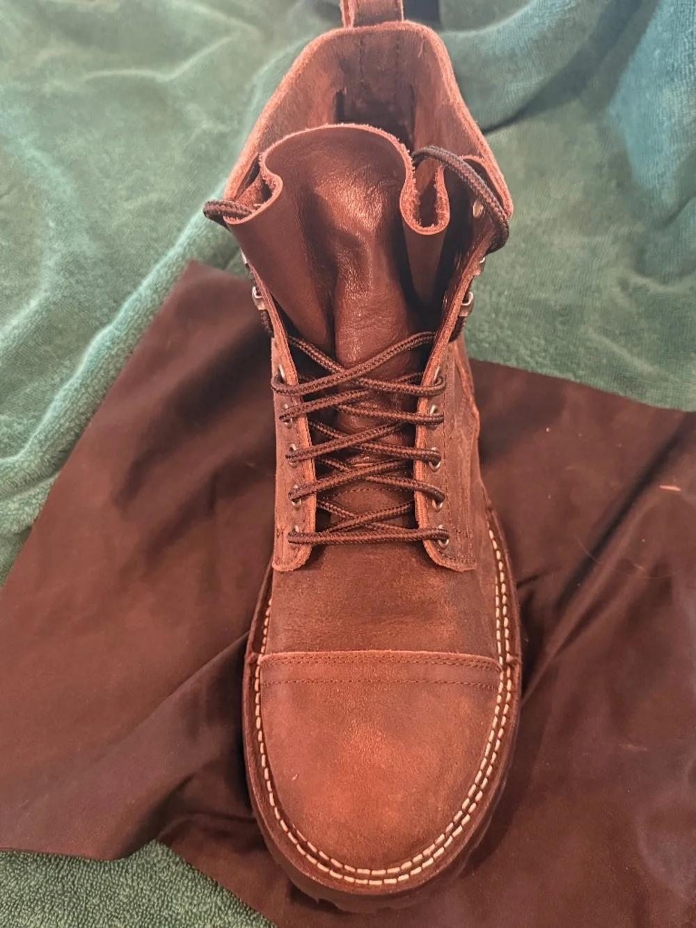 Thursday Boots Black Label Stone Rambler NIB